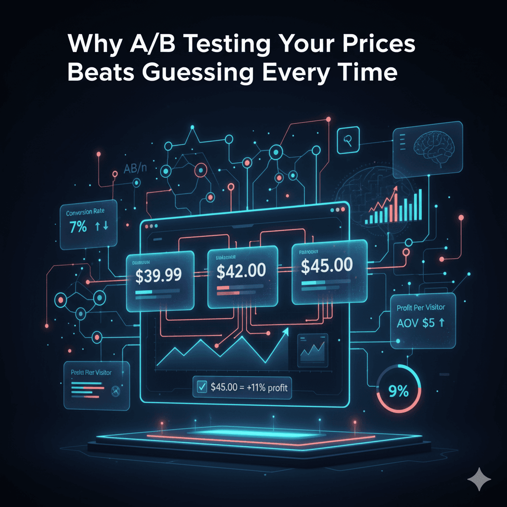 Why A/B Testing Your Prices Beats Guessing Every Time