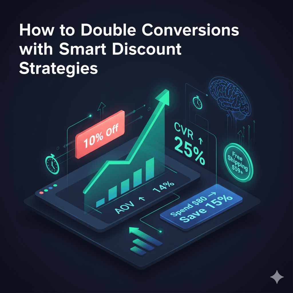 How to Double Conversions with Smart Discount Strategies