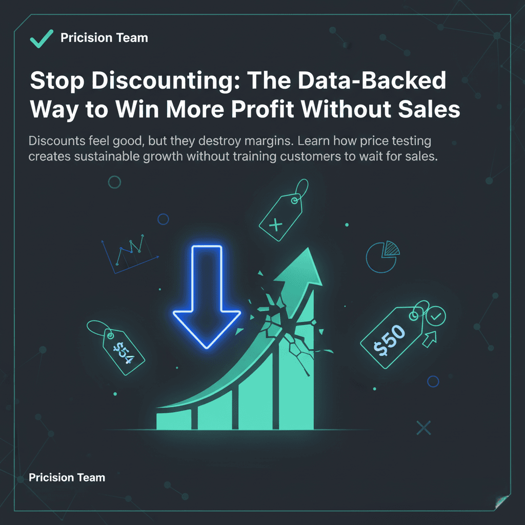 Stop Discounting: The Data-Backed Way to Win More Profit Without Sales