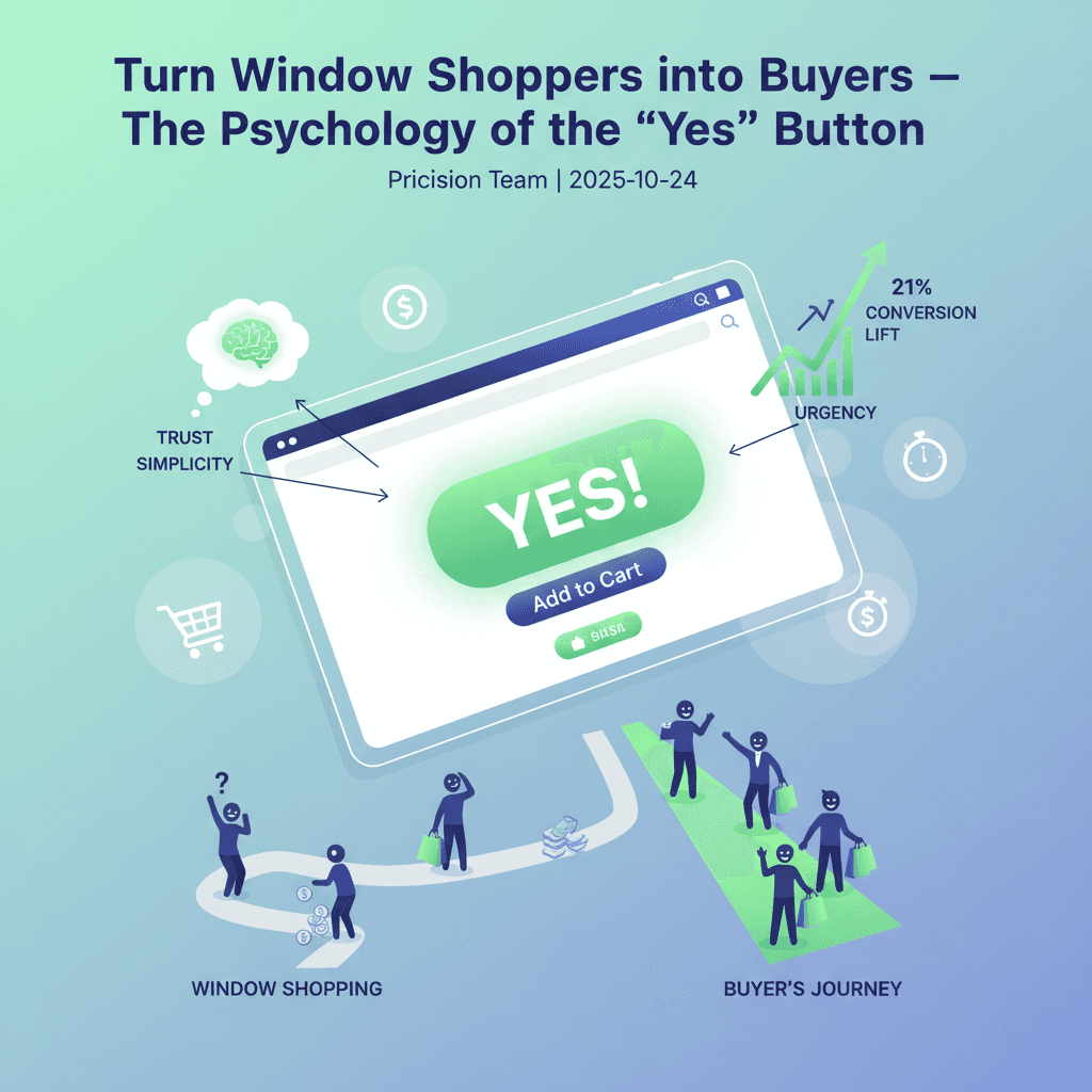 Turn Window Shoppers into Buyers — The Psychology of the “Yes” Button